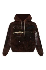 Hellstar Graffiti Hoodie Brown