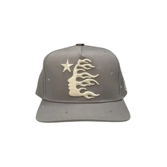 Grey OG Snapback Rhinestones