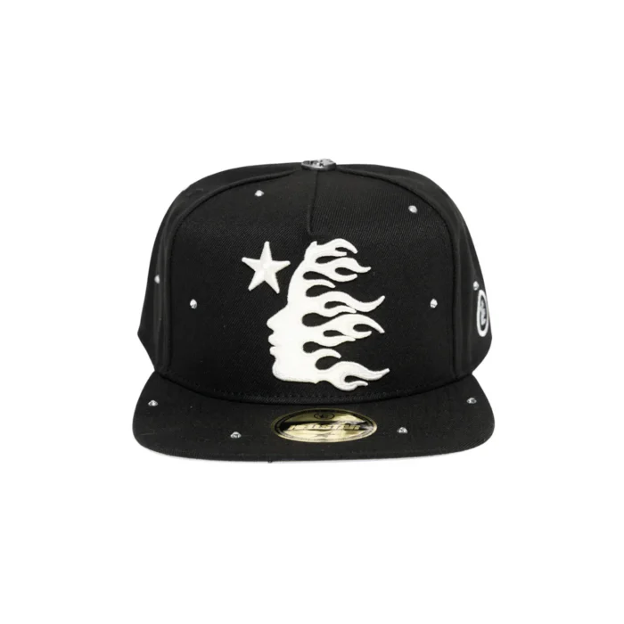 OG Logo Hat (Fitted + Rhinestones) Hellstar