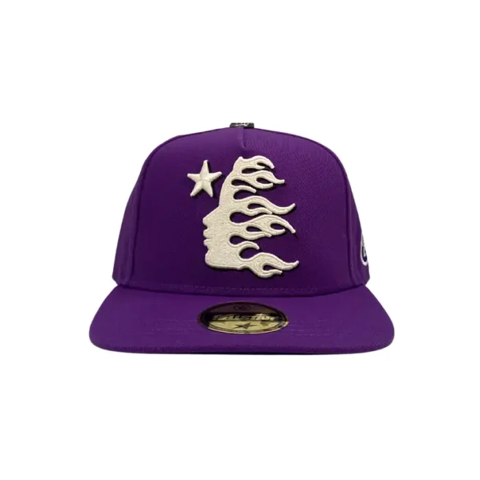 Hellstar Purple Fitted Hat